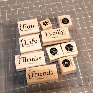 Make it Count Stampin Up rubber stamp set